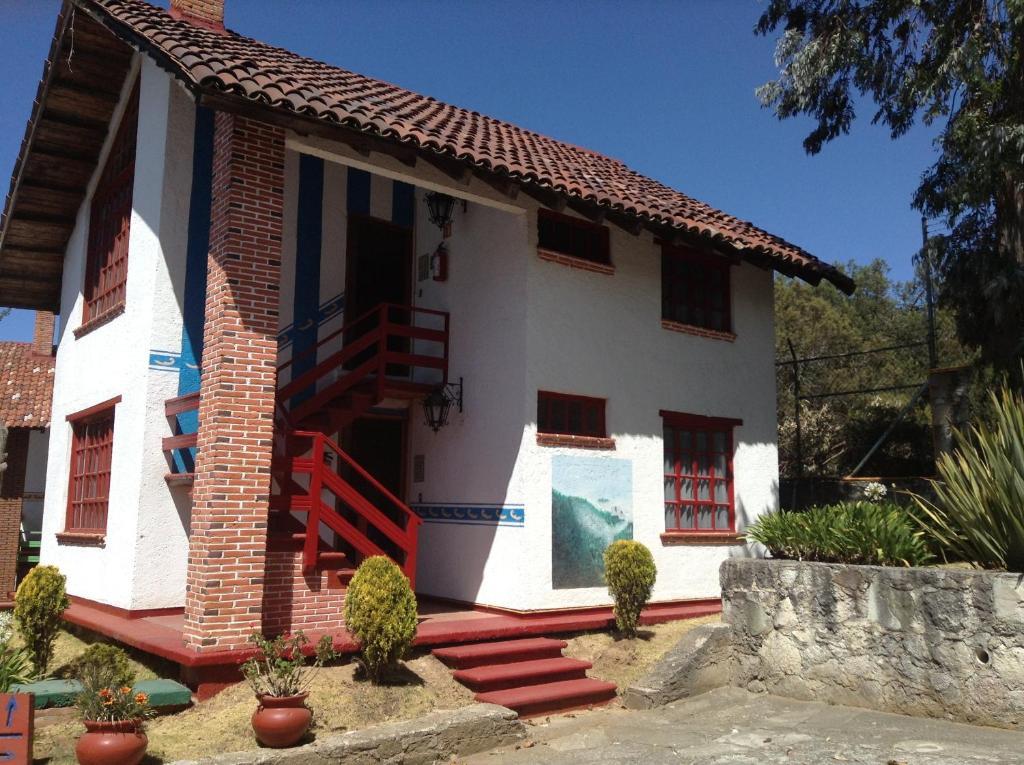 Hotel Villa Alpina El Chalet Pachuca Exterior foto